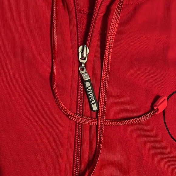 Liz Claiborne LizGolf zip up hoodie - Picture 6 of 7